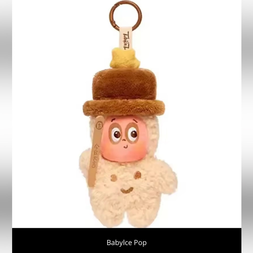 Pop Mart Twinkle Twinkle Be a Little Star Series Baby Ice Pop Plush Pendant